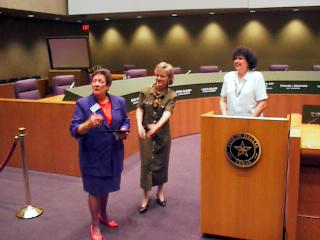 Betty J. Merritt awarded from Deaf Celebration in 1998